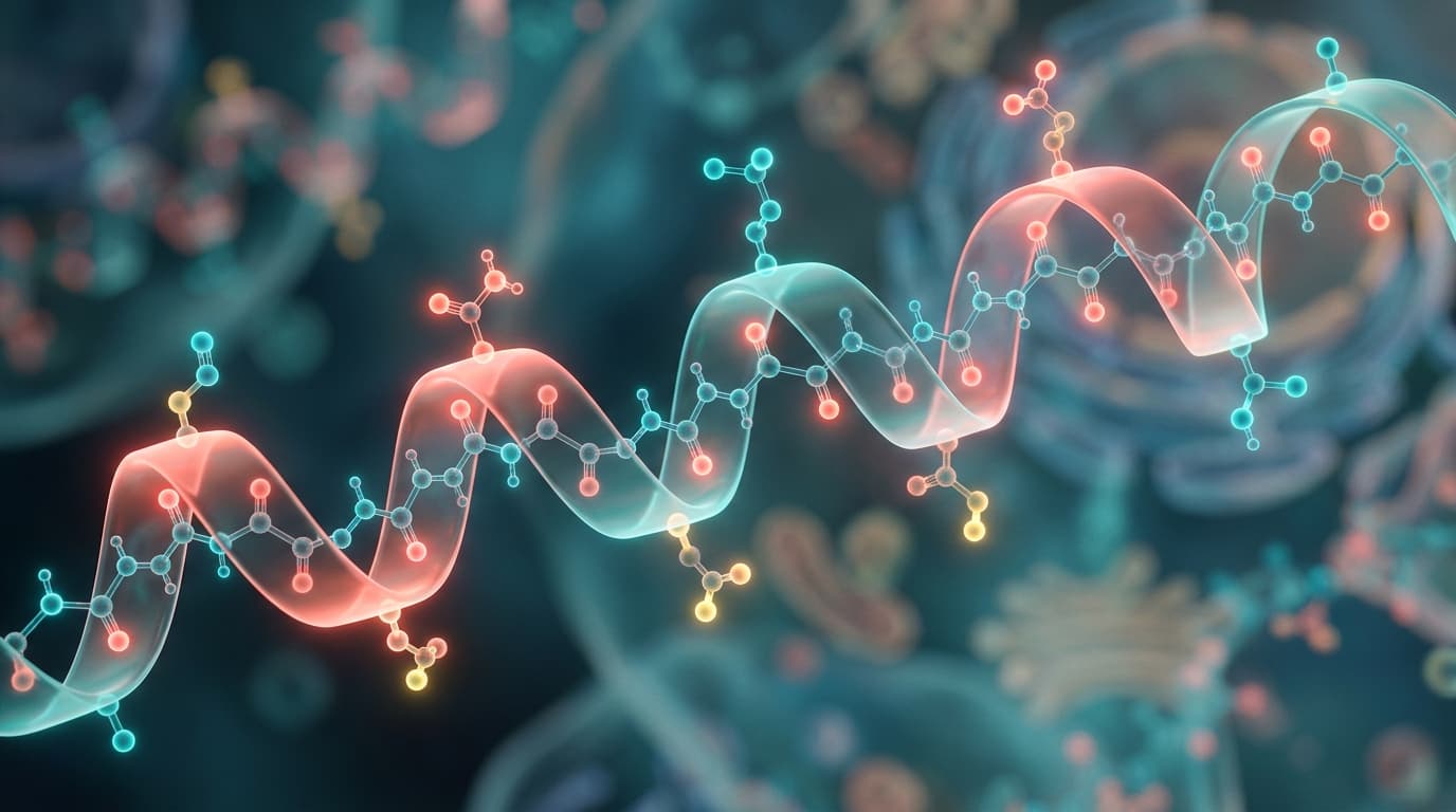 3D molecular artwork for AOD-9604